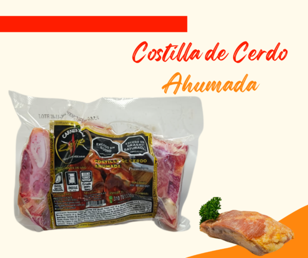 Costilla de Cerdo Ahumada