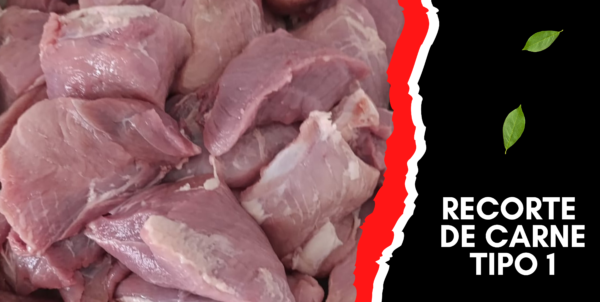 Recorte de carne tipo 1