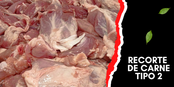 Recorte de carne tipo 2