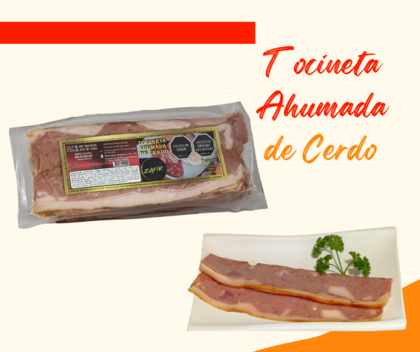 Tocineta Ahumada de Cerdo